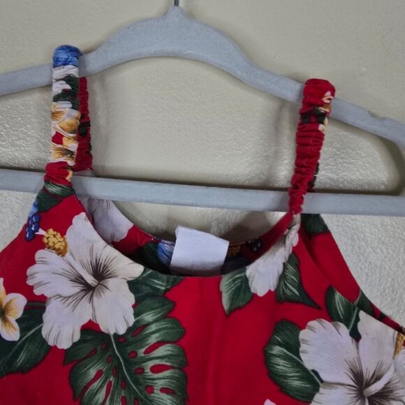 Tropical Hawaiian dress size 2 - Picture 2 of 4